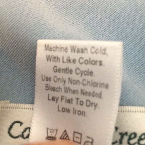 Coldwater Creek Blue Button Up Sweater Jacket - Picture 8 of 11